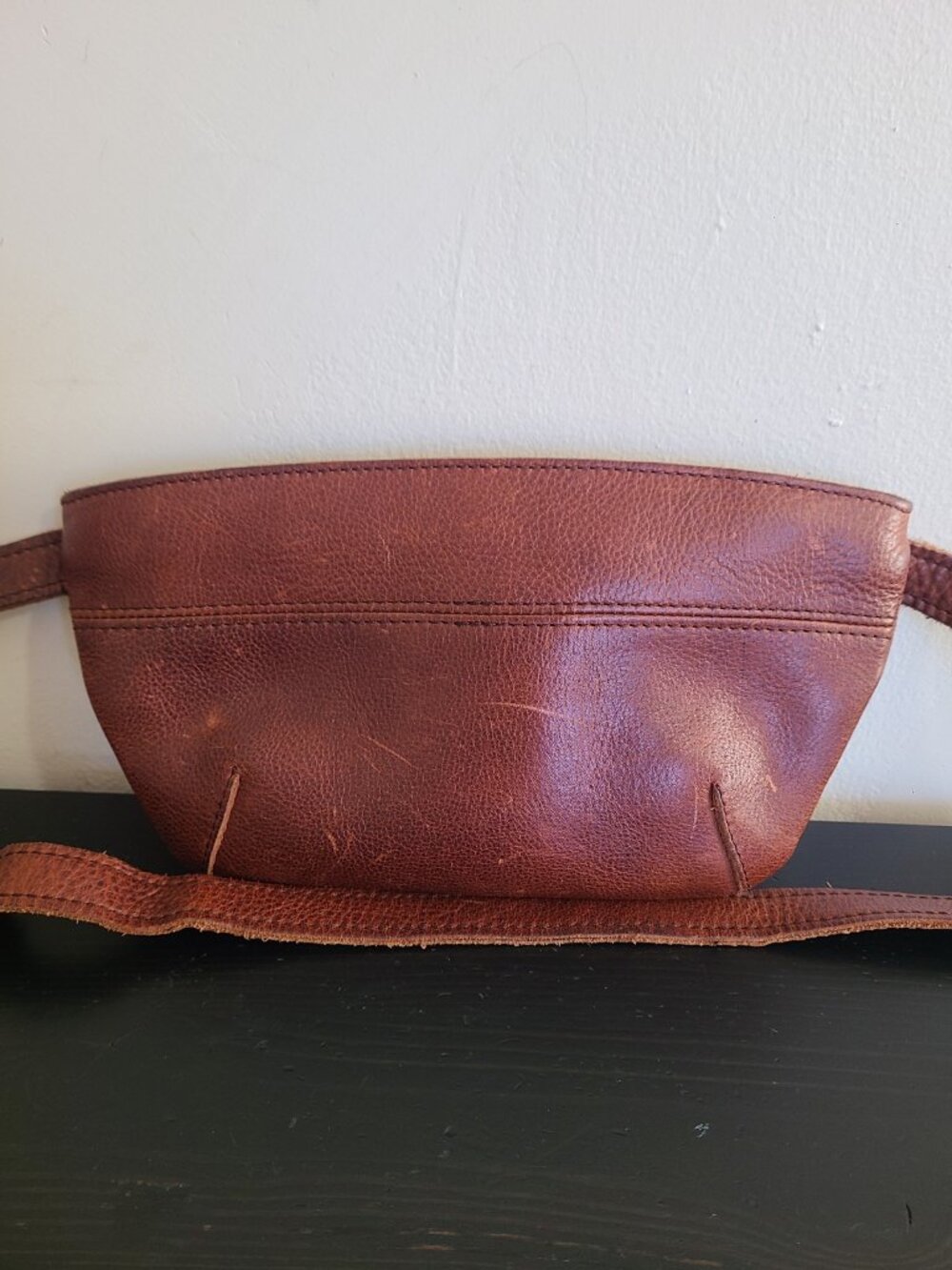 Lifetime Leather Co Waist Bag Brown